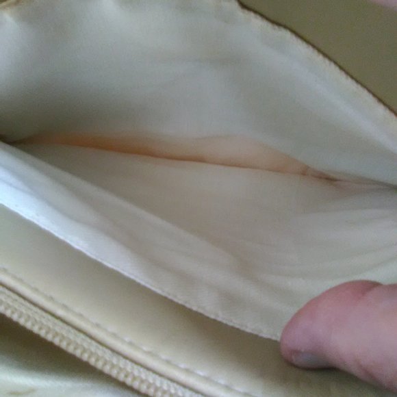 Indian Embroidered Design Shoulder Hand Bag Color Tan - Picture 16 of 16